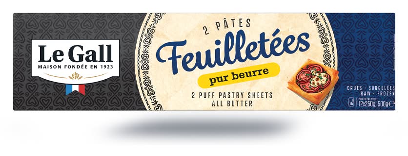 2 pâtes feuilletées Le Gall