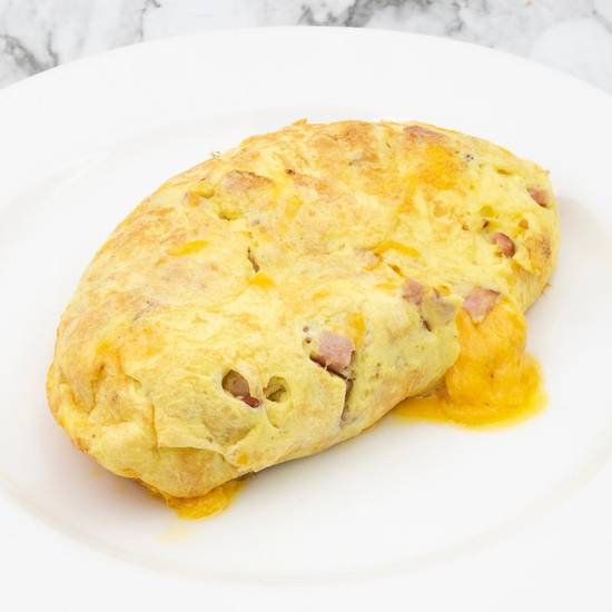 Ham and Cheddar Omelette