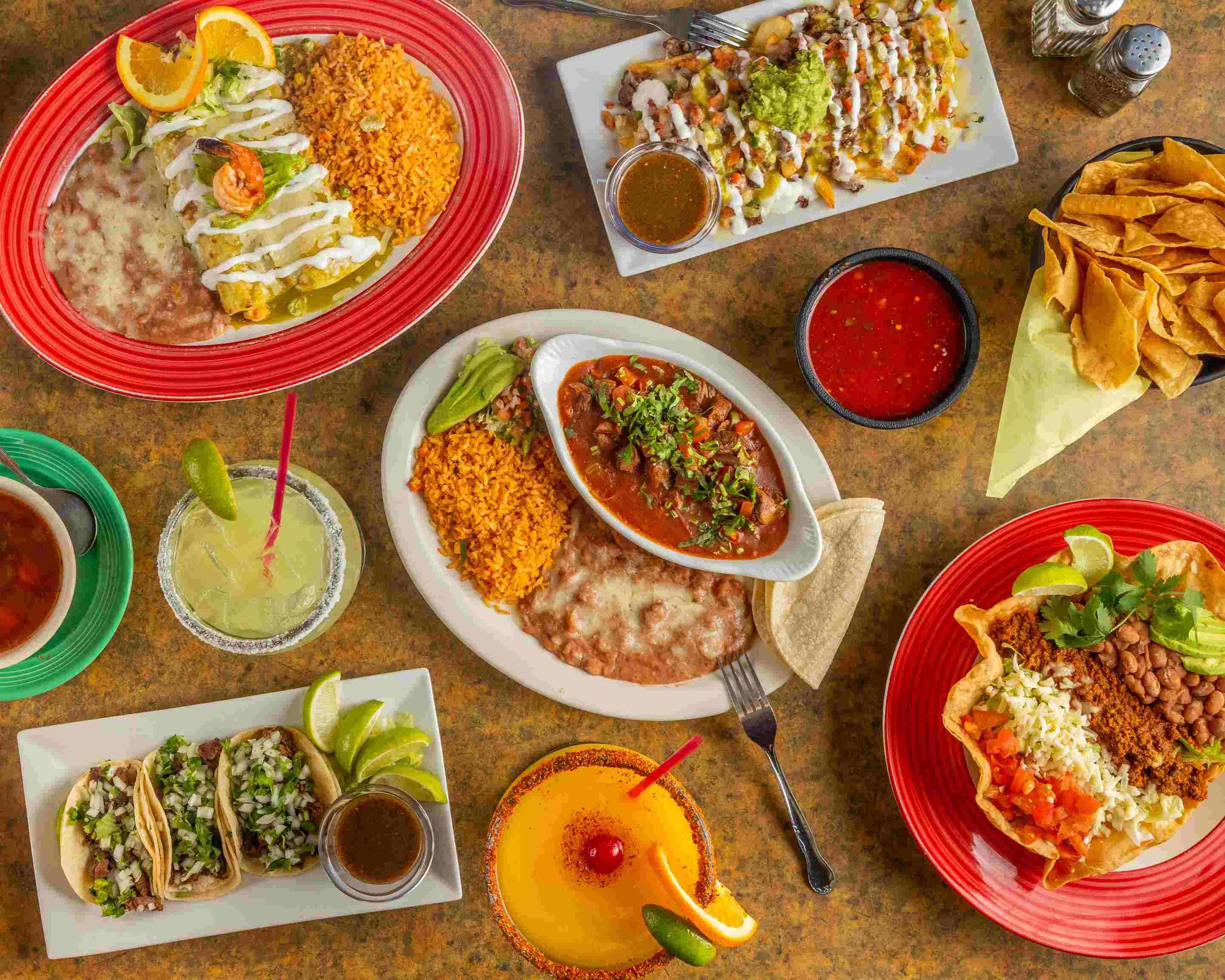 Blue Agave Club, Mexican Food