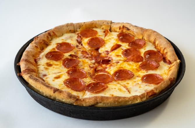 Deep Dish Pure Pepperoni Pizza - Personal