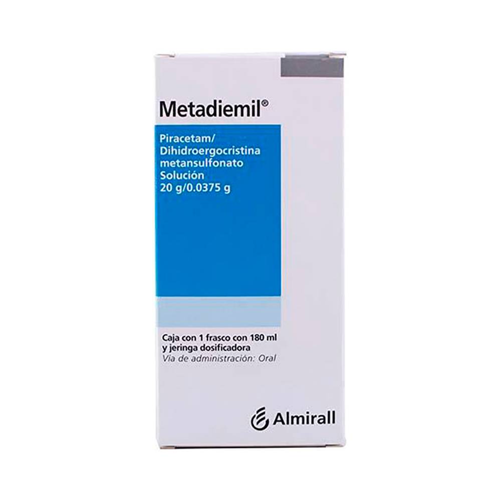 Almirall metadiemil solución 20 g/0.0375 g (180 ml)