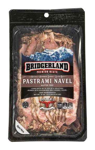 Bridgerland Sliced Navel Pastrami (32 oz)