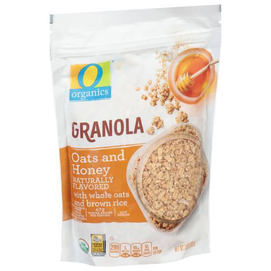 O Organics Organic Oats & Honey Flavored Granola (13 oz)
