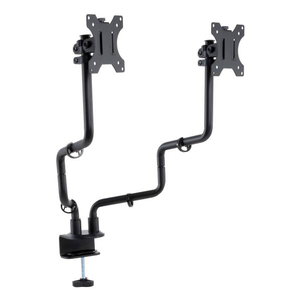 Allsop Dual-Monitor Arm For Up To 32" Monitors, Black