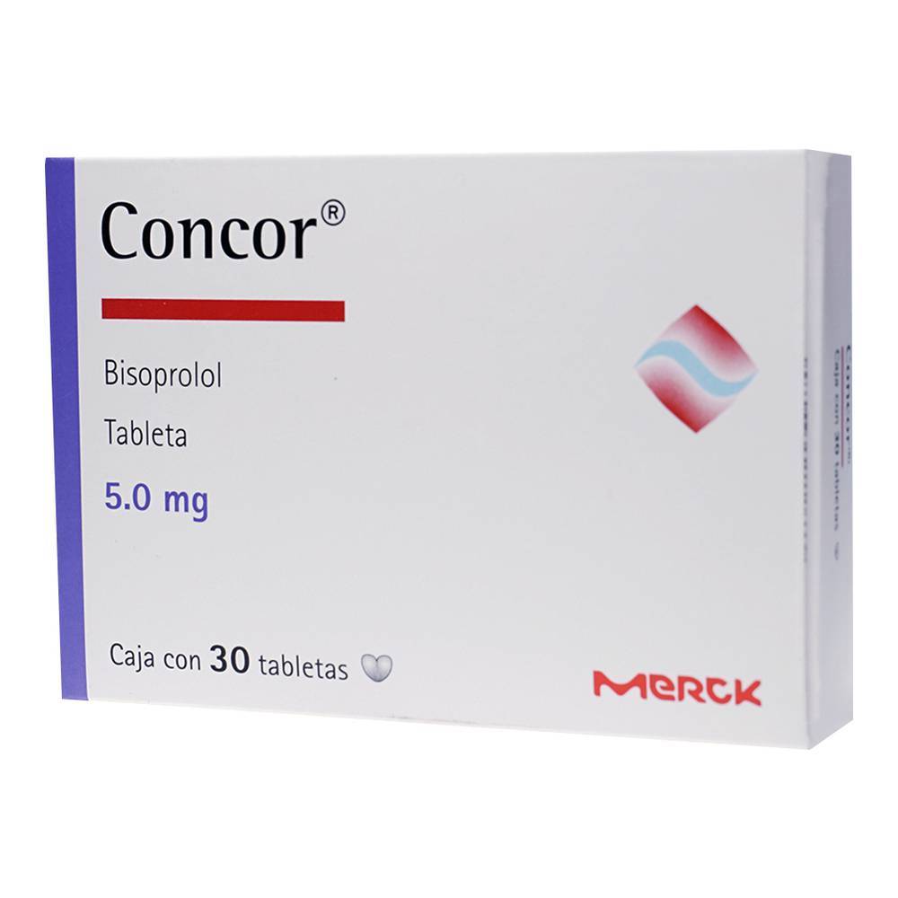 Merck · Concor bisoprolol tabletas 5.0 mg (200 g)