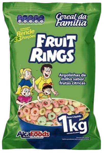 Alcafoods cereal mantinal fruit rings (1kg)
