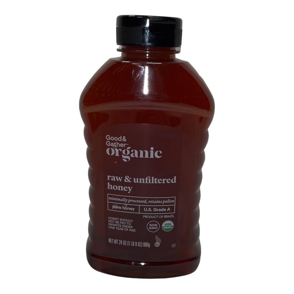 Good & Gather Organic Raw & Unfiltered Honey