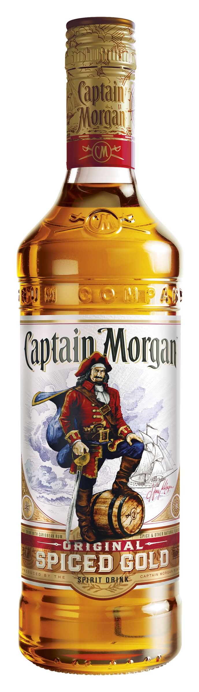 Captain Morgan Original Spiced Gold Rum (700ml)