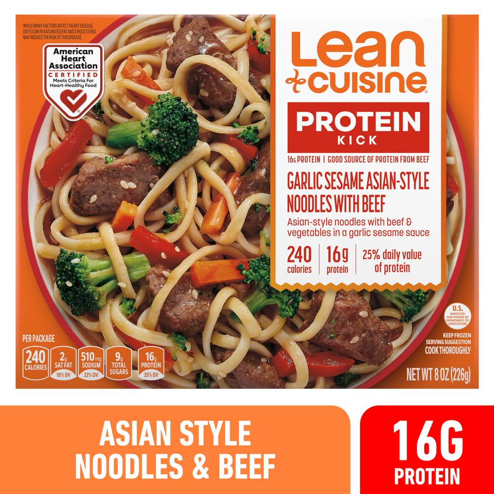 Lean Cuisine Garlic Sesame Noodles With Beef (8 oz)