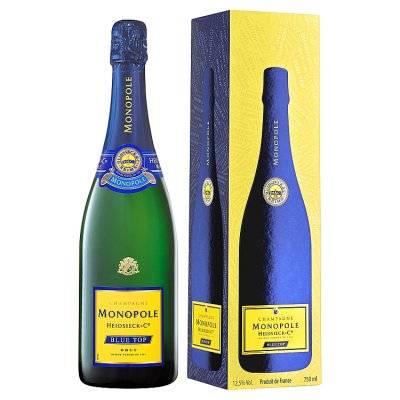 Heidsieck & Co Monopole Blue Top Brut Champagne (750ml)