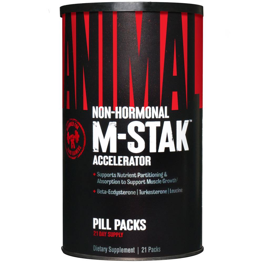 Universal Nutrition Animal M-Stak the Non-Hormonal Anabolic Stack (21 ct)