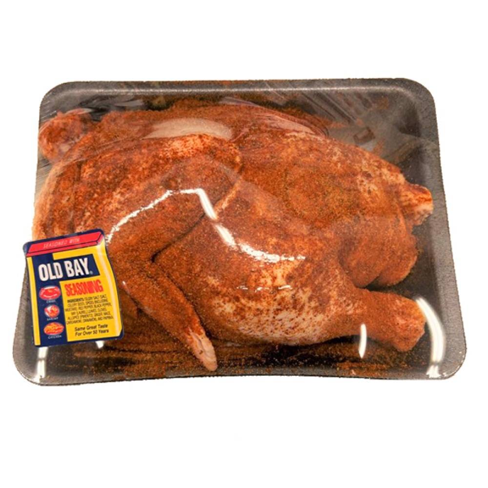 Weis Quality Chicken Fryer Dry Rubbed Fresh Split