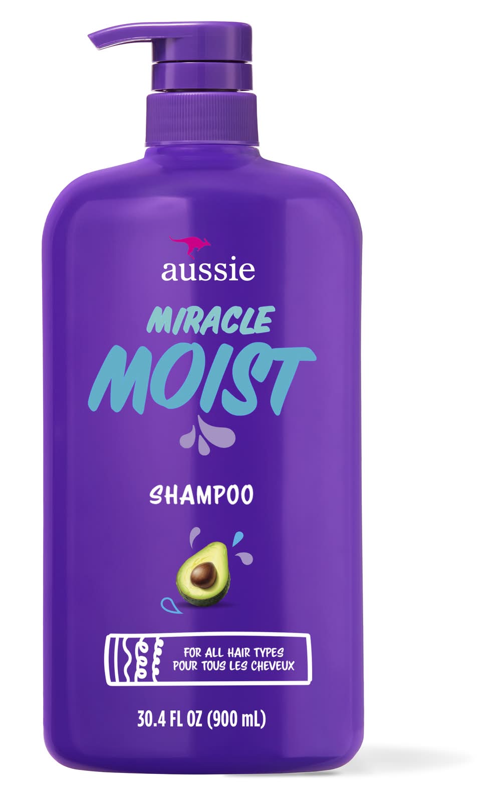 Aussie Paraben-Free Miracle Moist Shampoo For Dry Hair (30.4 fl oz)