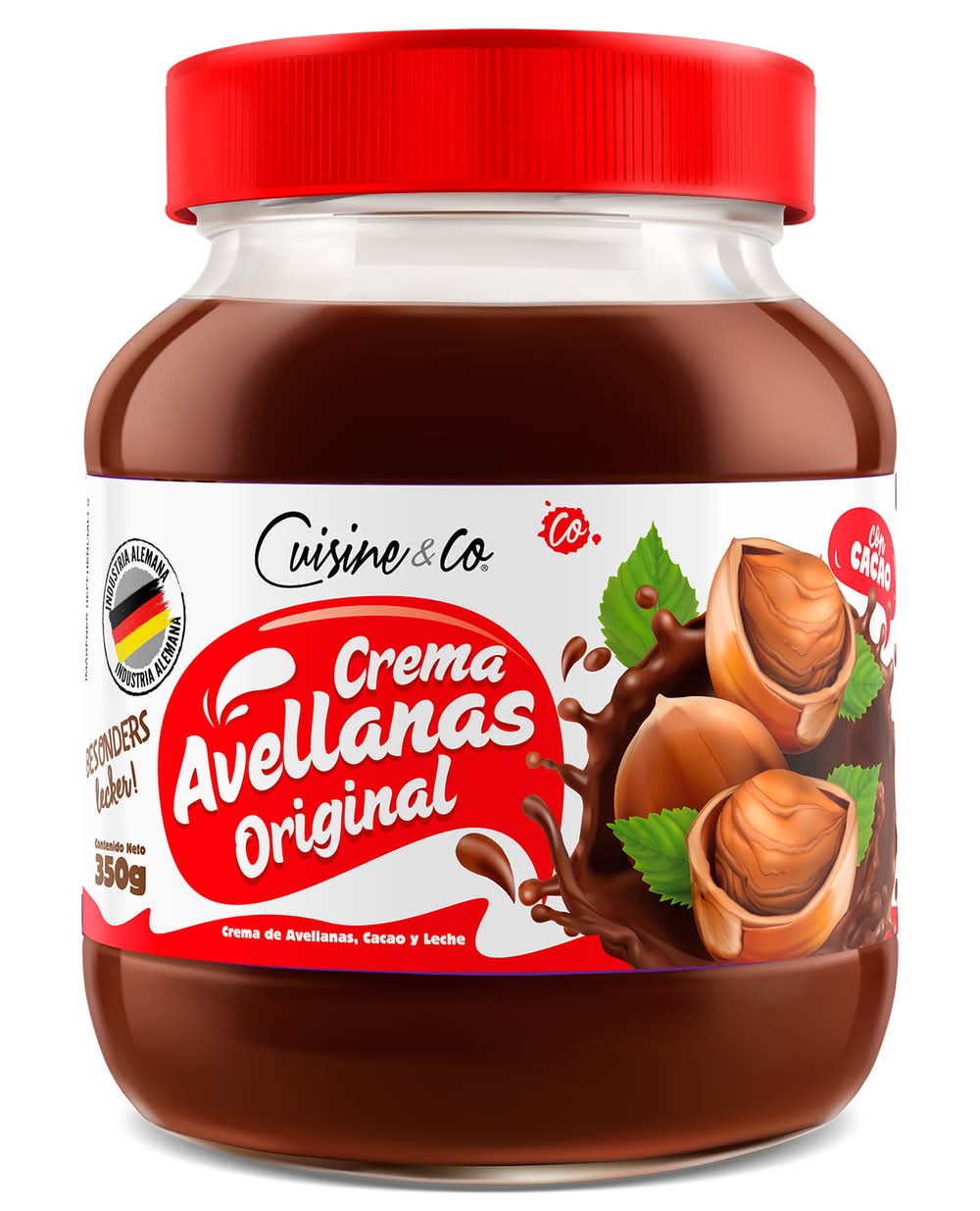 Cuisine & Co · Crema de avellanas original (350 g)