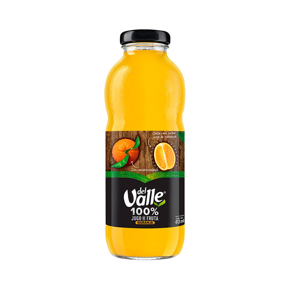 Del Valle · Jugo 100% naranja (413 ml)