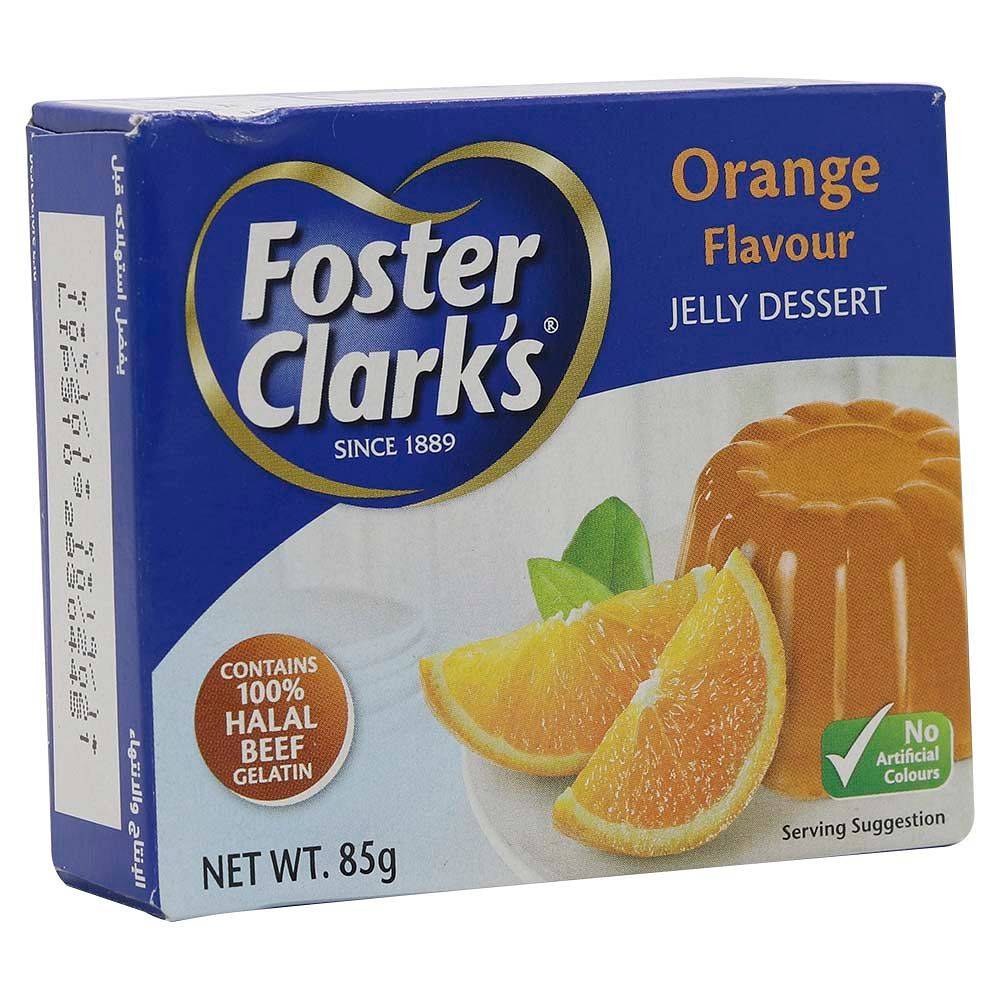 Foster Clarks Jelly Dessert, Orange (85 g)