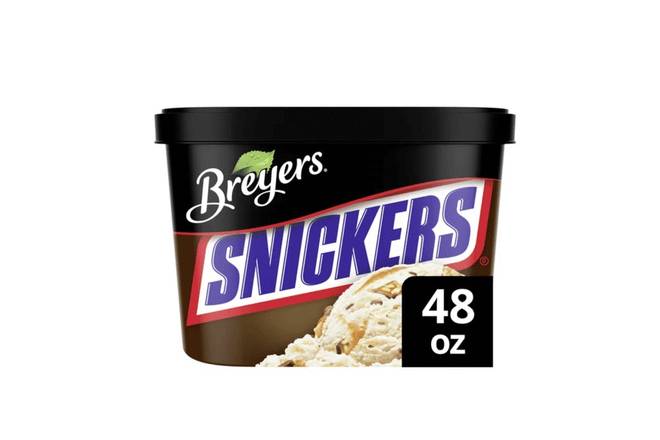Breyers Snickers Ice Cream (48 oz)
