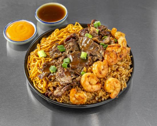 Beef and Shrimp Combo