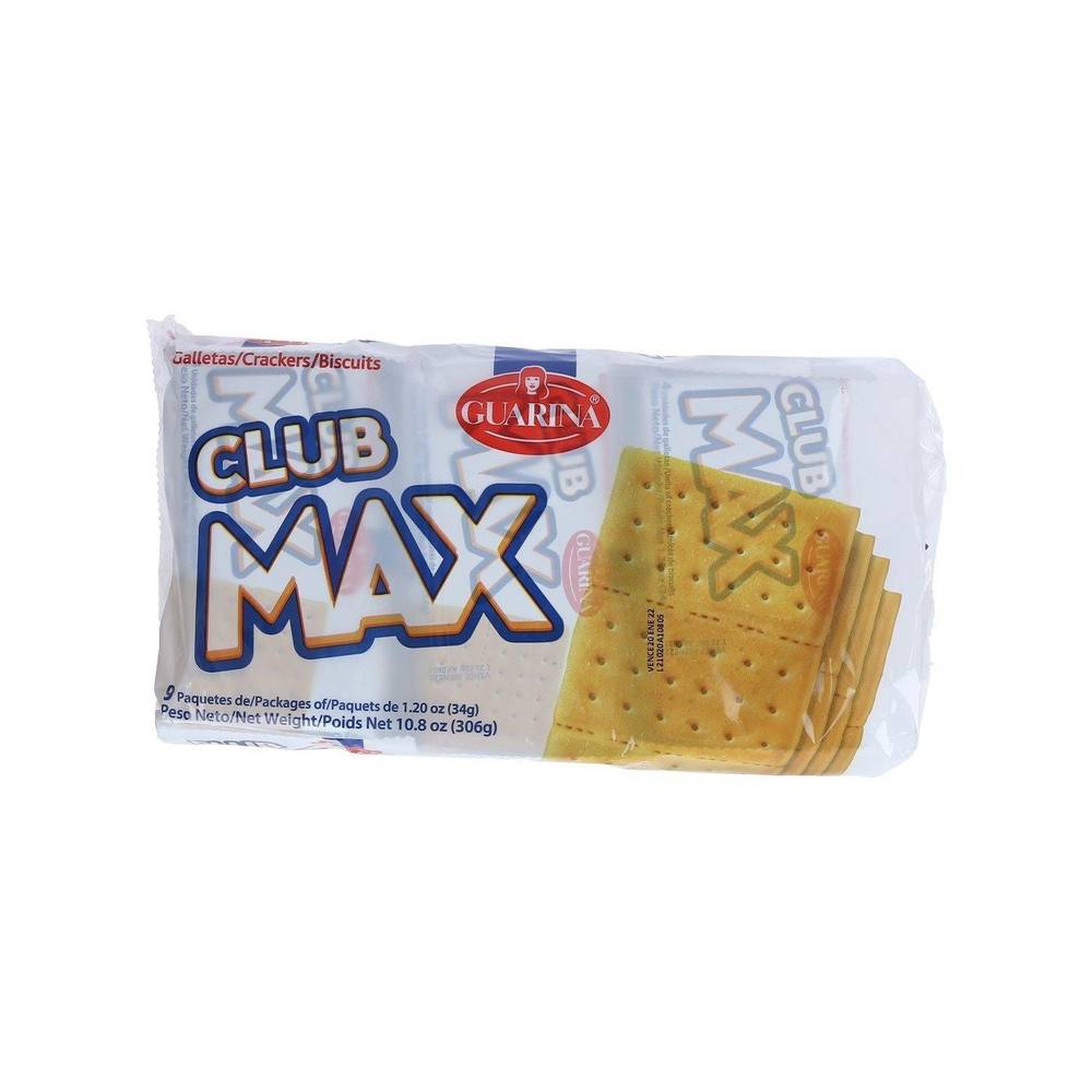 Galletas Saladitas Guarina Club Max 9 uds