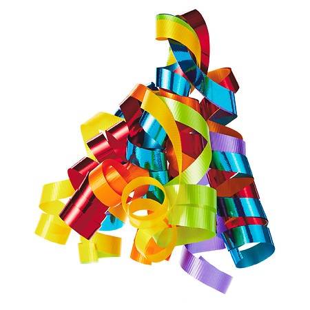 Hallmark Bright Colors Curly Ribbon Gift Bow