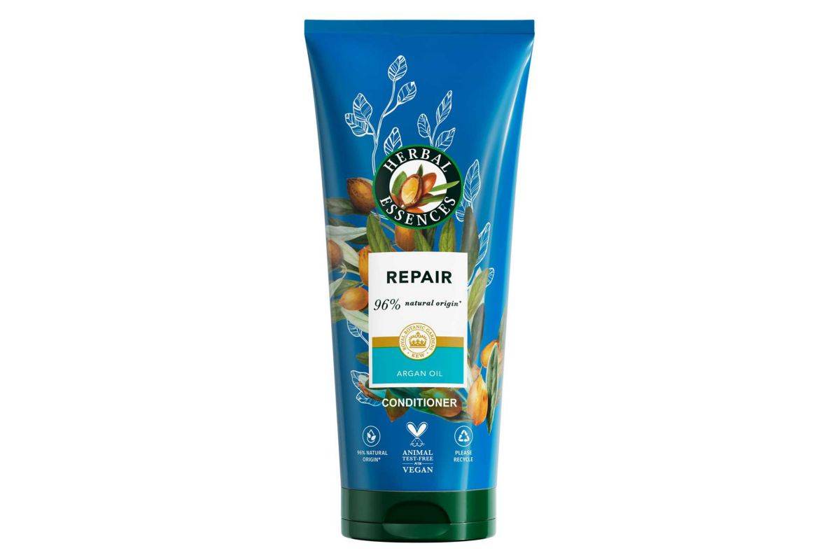 Herbal Essences Argan Oil Repair Conditioner 250ml to Nourish Damaged Hair. Sulfate Free