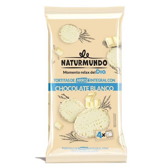 Tortitas de arroz sabor yogur Naturmundo bolsa 130 g