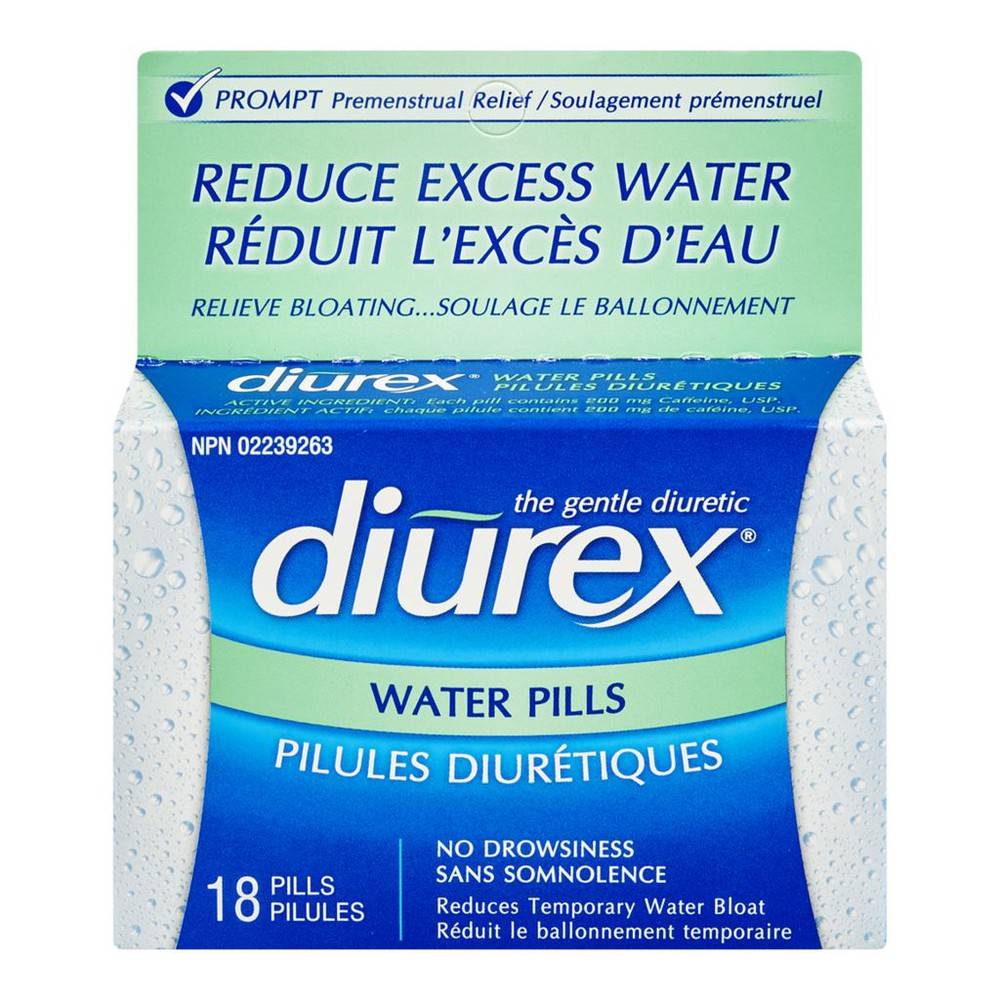 Diurex Water Pills (18 units)
