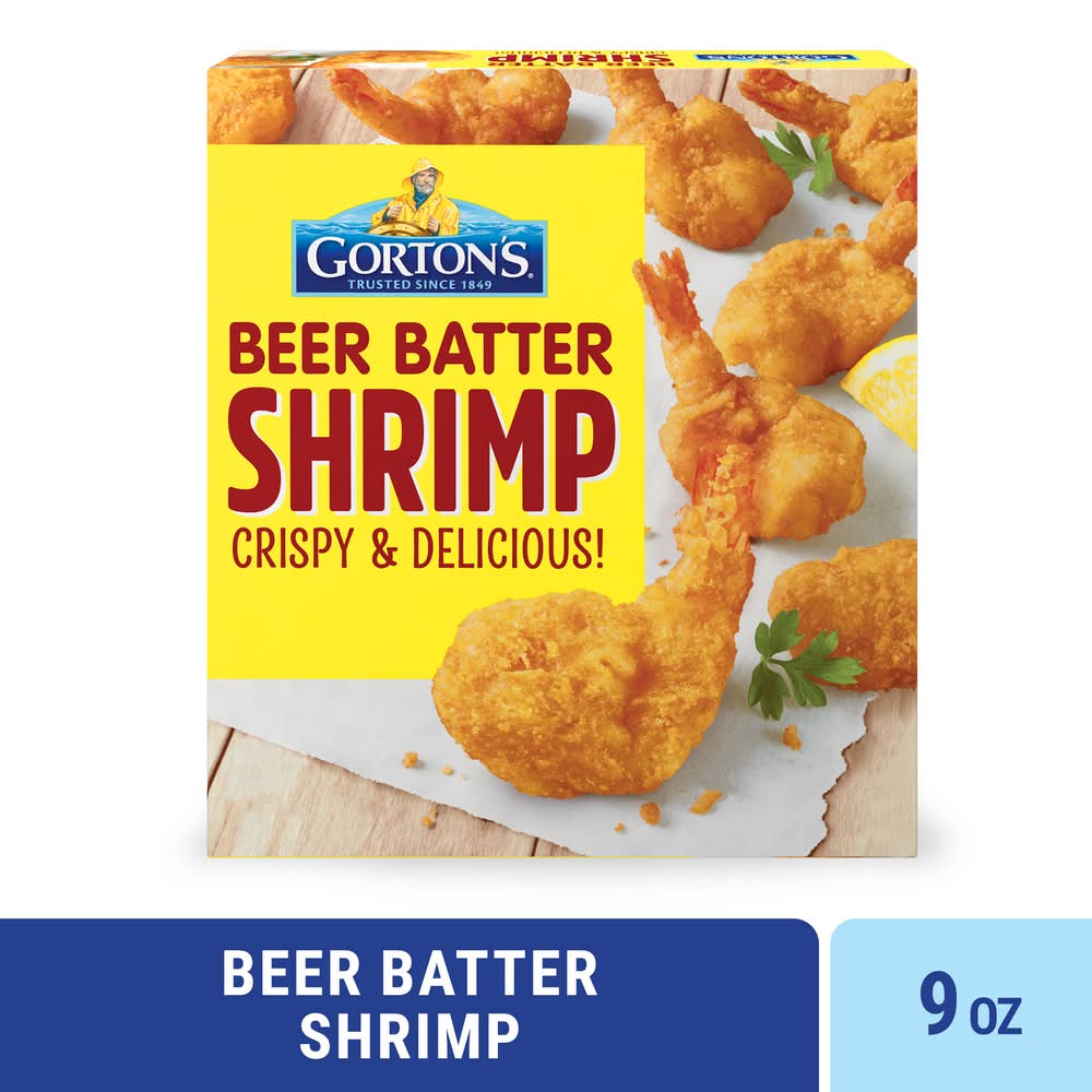 Gorton's Crispy & Delicious Beer Batter Shrimp (9 oz)
