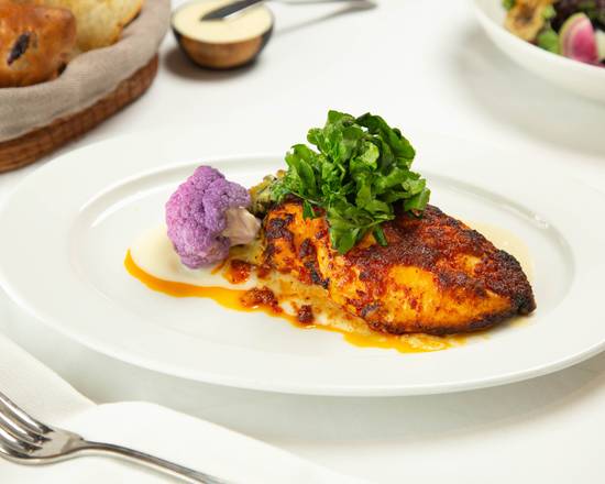 Pechuga rostizada a la mantequilla de ajo