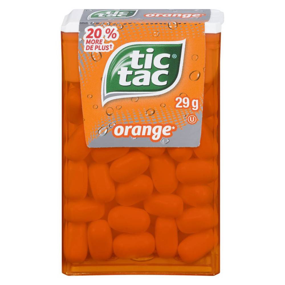 Tic Tac Flavored Mints, Orange (29 g)