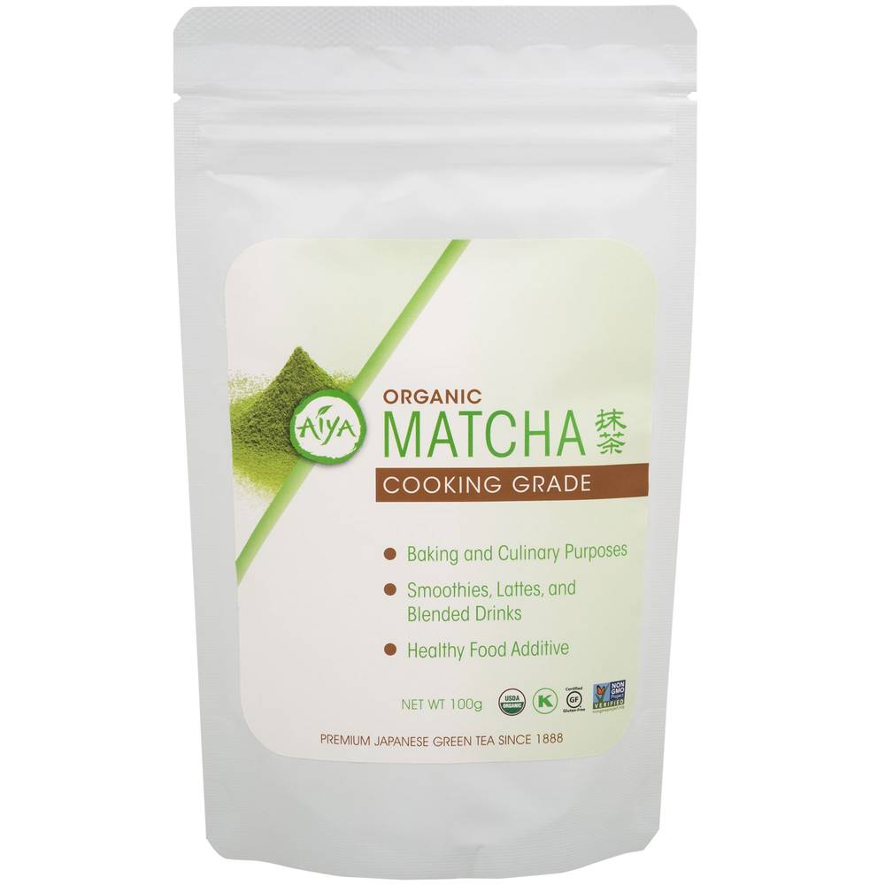 Aiya Organic Matcha Cooking Grade Tea (100 g)