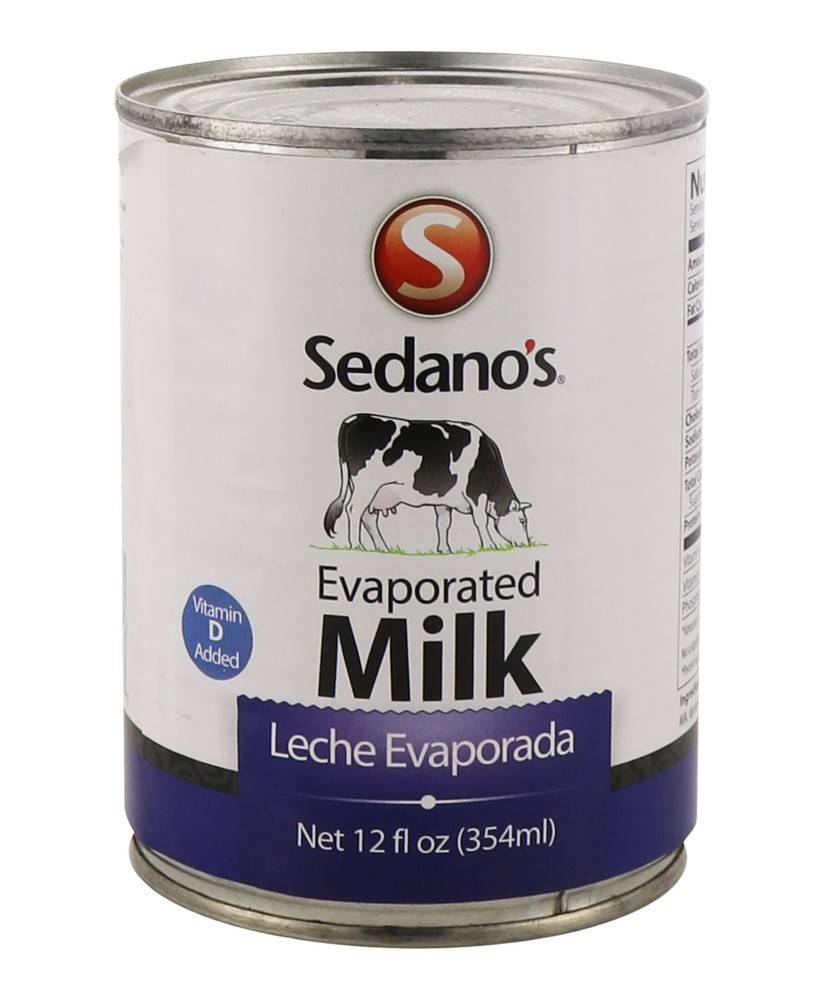 Sedano's Evaporated Milk