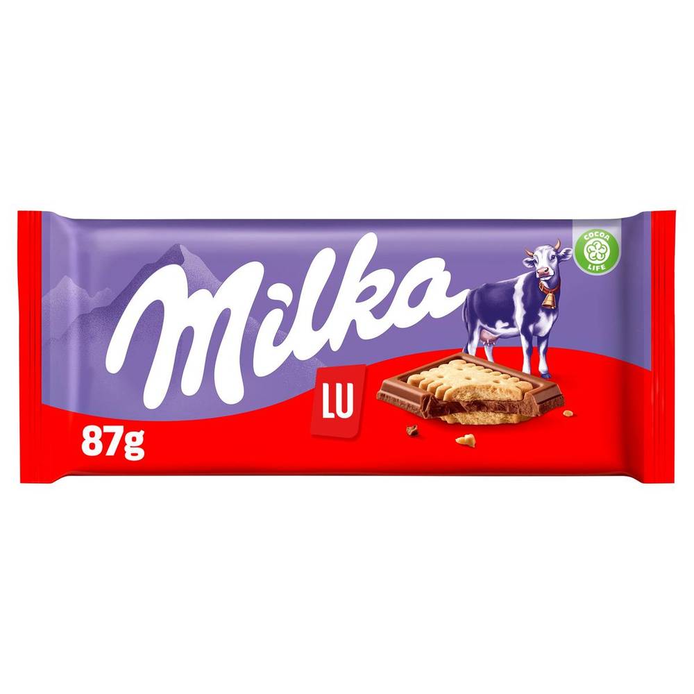 Milka Chocolade Tablet Melkchocolade LU 87 g