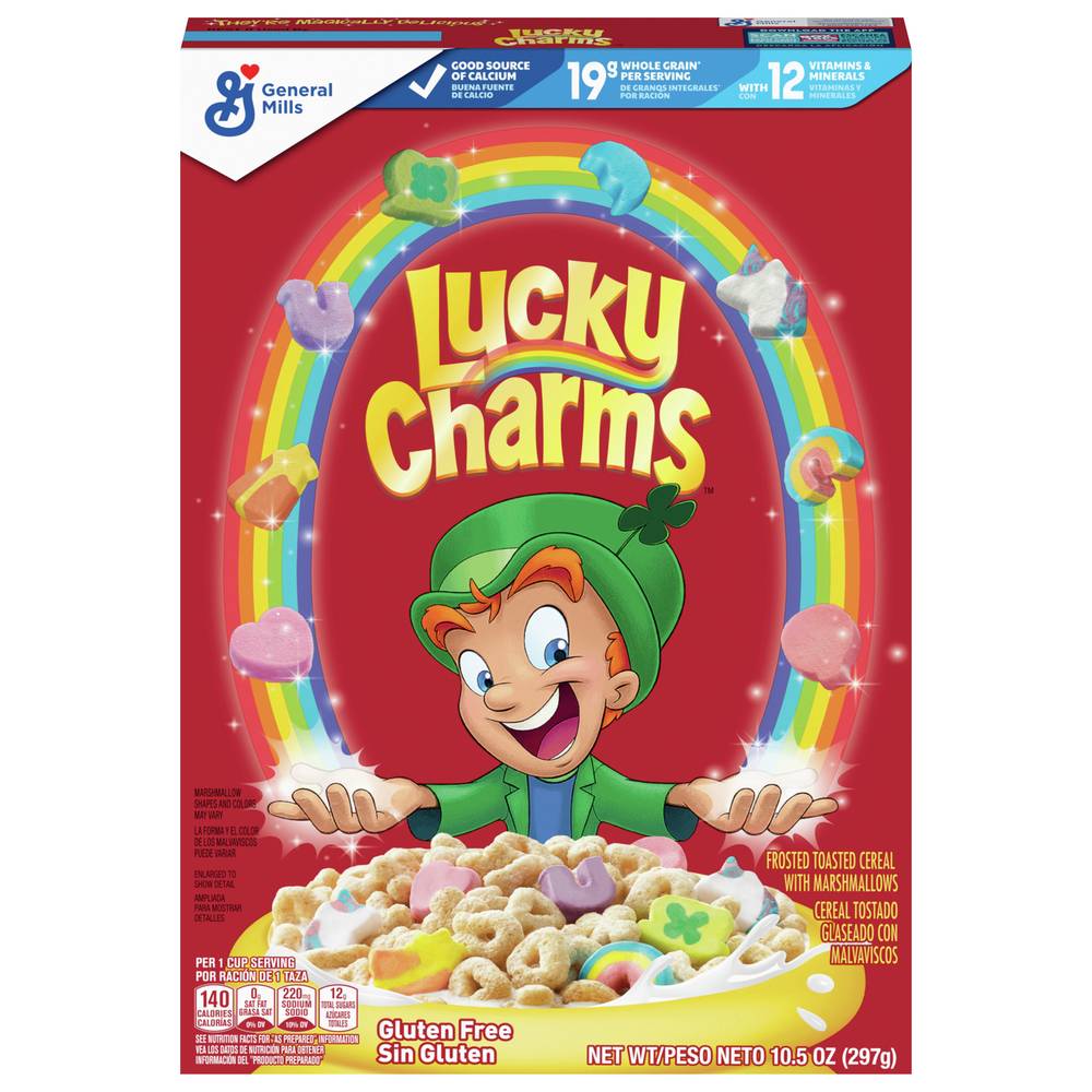 Lucky Charms Oat Cereal With Marshmallows (10.5 oz)