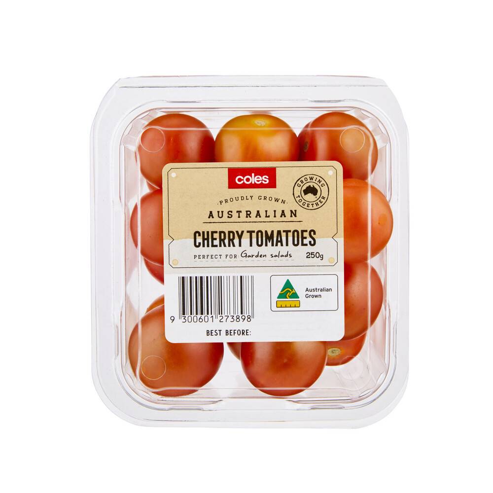 Coles Cherry Tomatoes Prepacked 250g