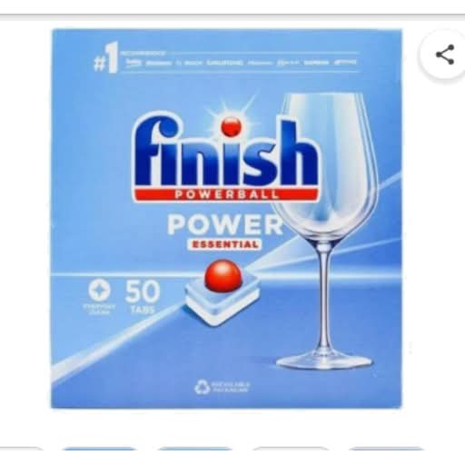 Finish 50 Tabs Power Essential