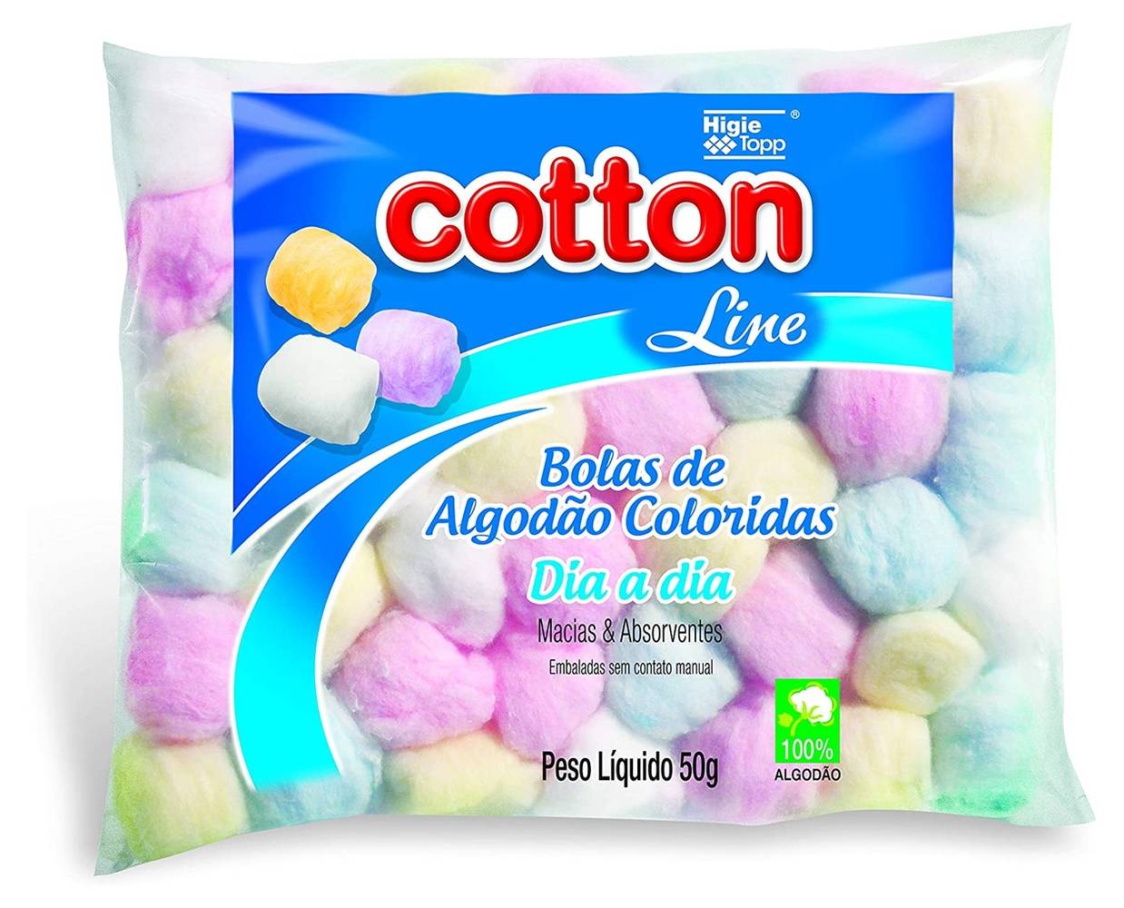 Cotton line algodão bola (50g)