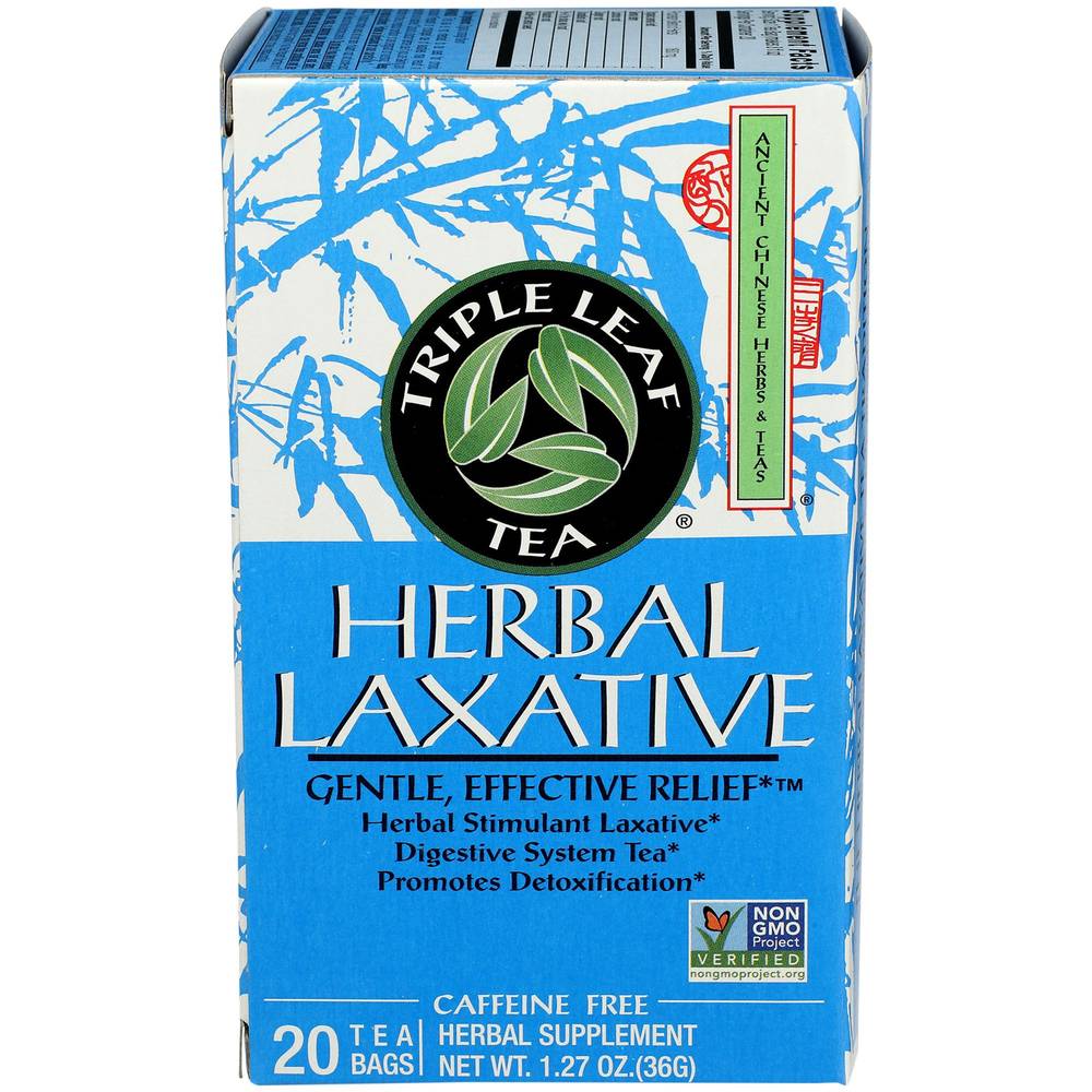 Herbal Laxative Tea - Caffeine-Free (20 Tea Bags)