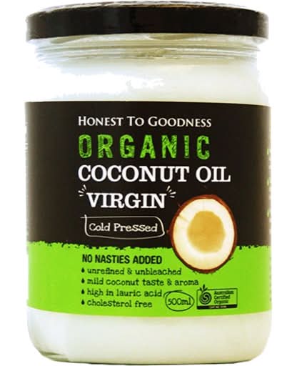 Honest To Goodness Organic Virgin Coconut Oil (500mL)