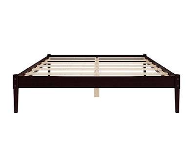 Lorriana Espresso Queen Platform Bed