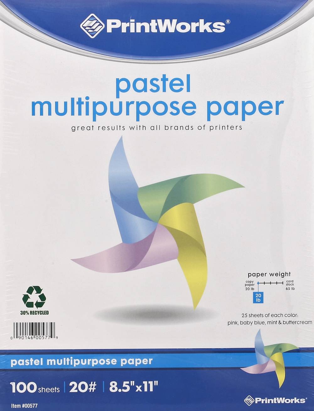 PrintWorks Pastel Paper (100 ct)