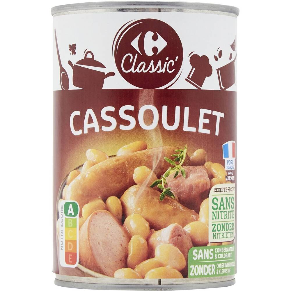 Carrefour Classic' - Plat cuisiné cassoulet