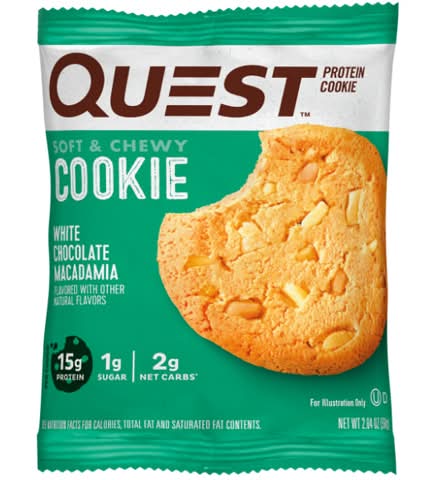 Quest Soft & Chewy Protein Cookie White Chocolate Macadamia (2.04 oz)