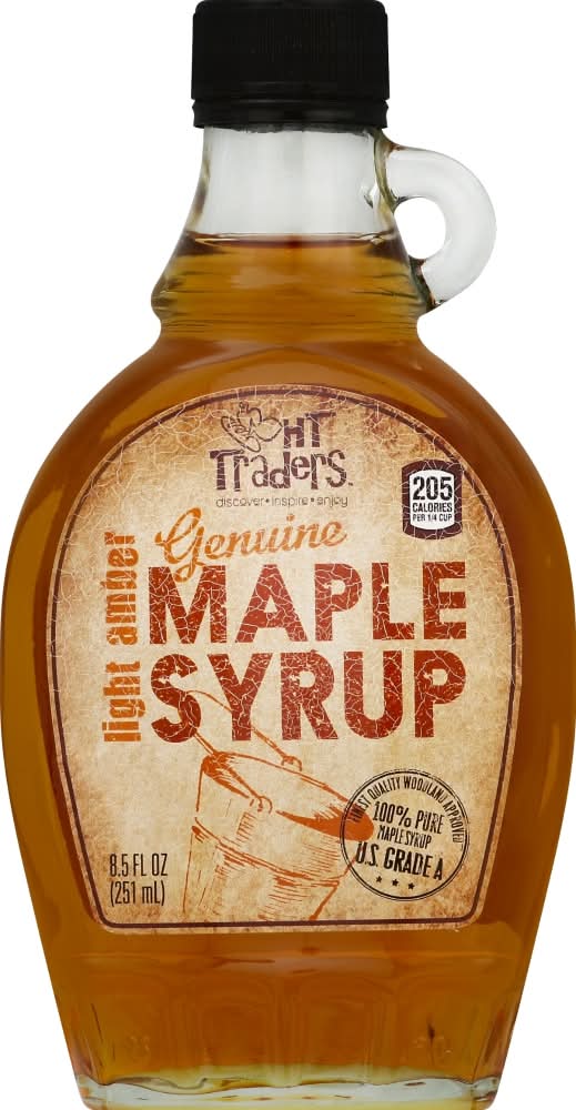 Harris Teeter Light Amber Genuine Maple Syrup (8.5 fl oz)