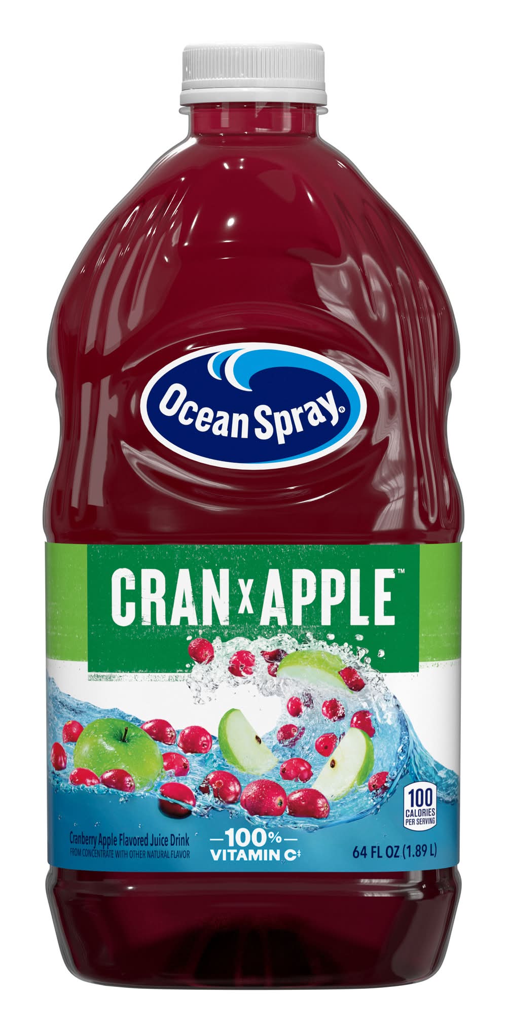 Ocean Spray Juice Drink, Cranberry Apple (64 fl oz)