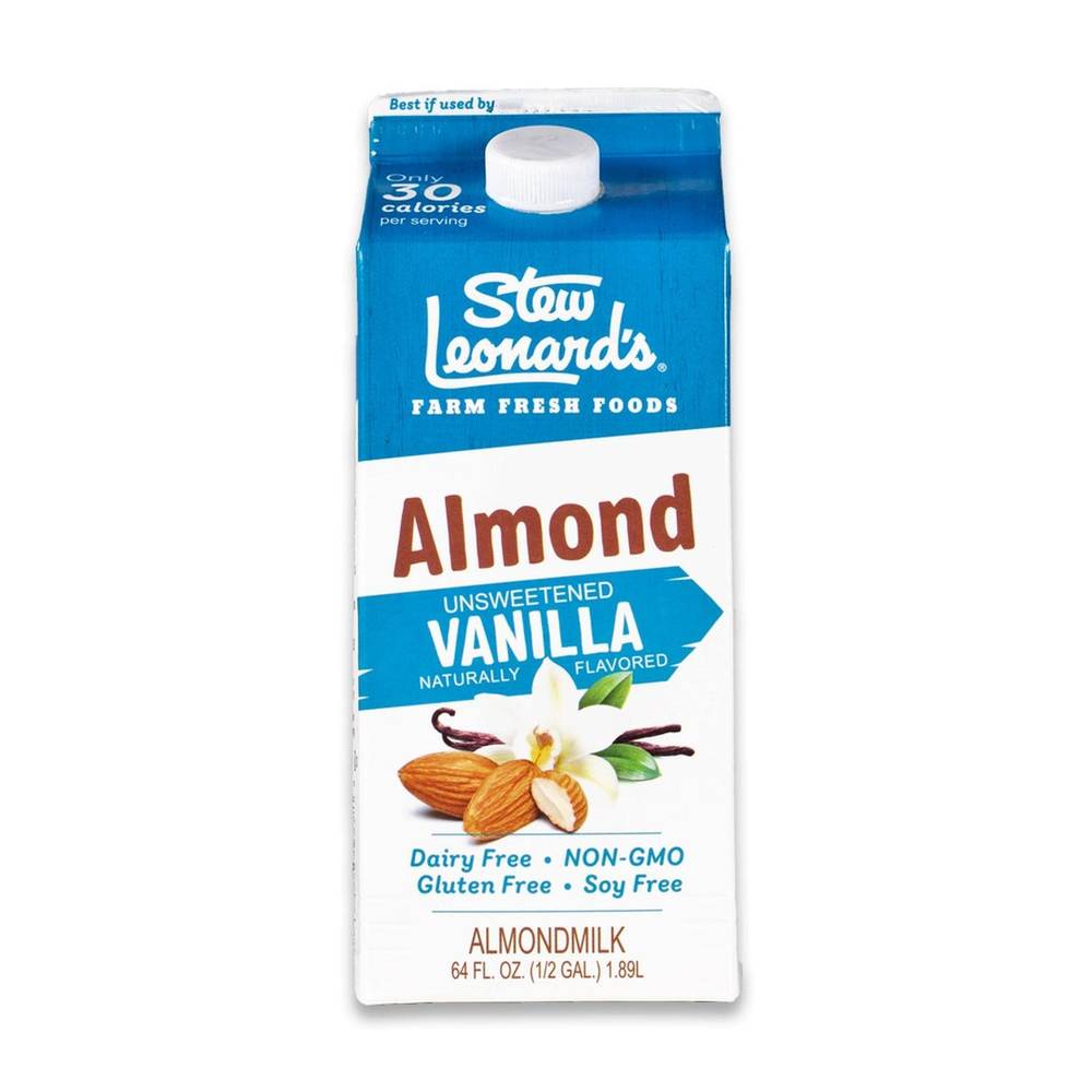 Stew Leonard's Unsweetened Almond Milk (64 fl oz) (Vanilla)