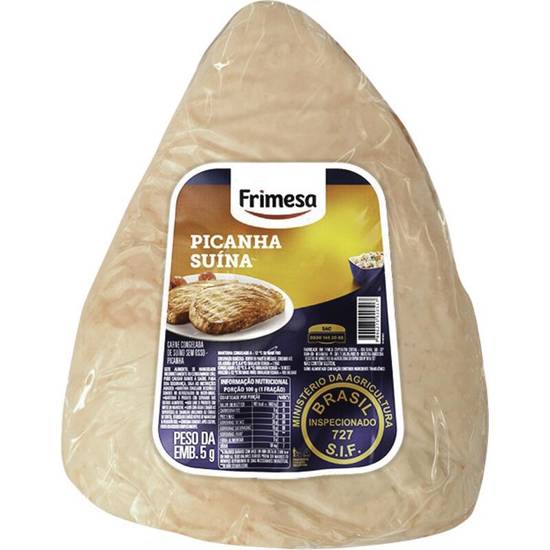 Frimesa picanha suína congelada (embalagem: 1,1 kg aprox)