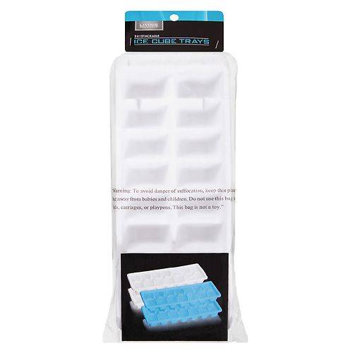 Living Solutions Ice Cube Trays - 2.0 Ea