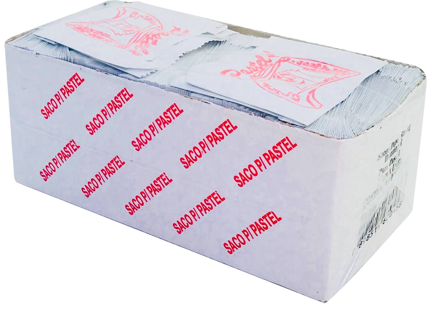 Donnopel saco de papel branco (500 unidades)