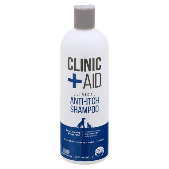Clinic + Aid Clinical Anti-Itch Dog Shampoo